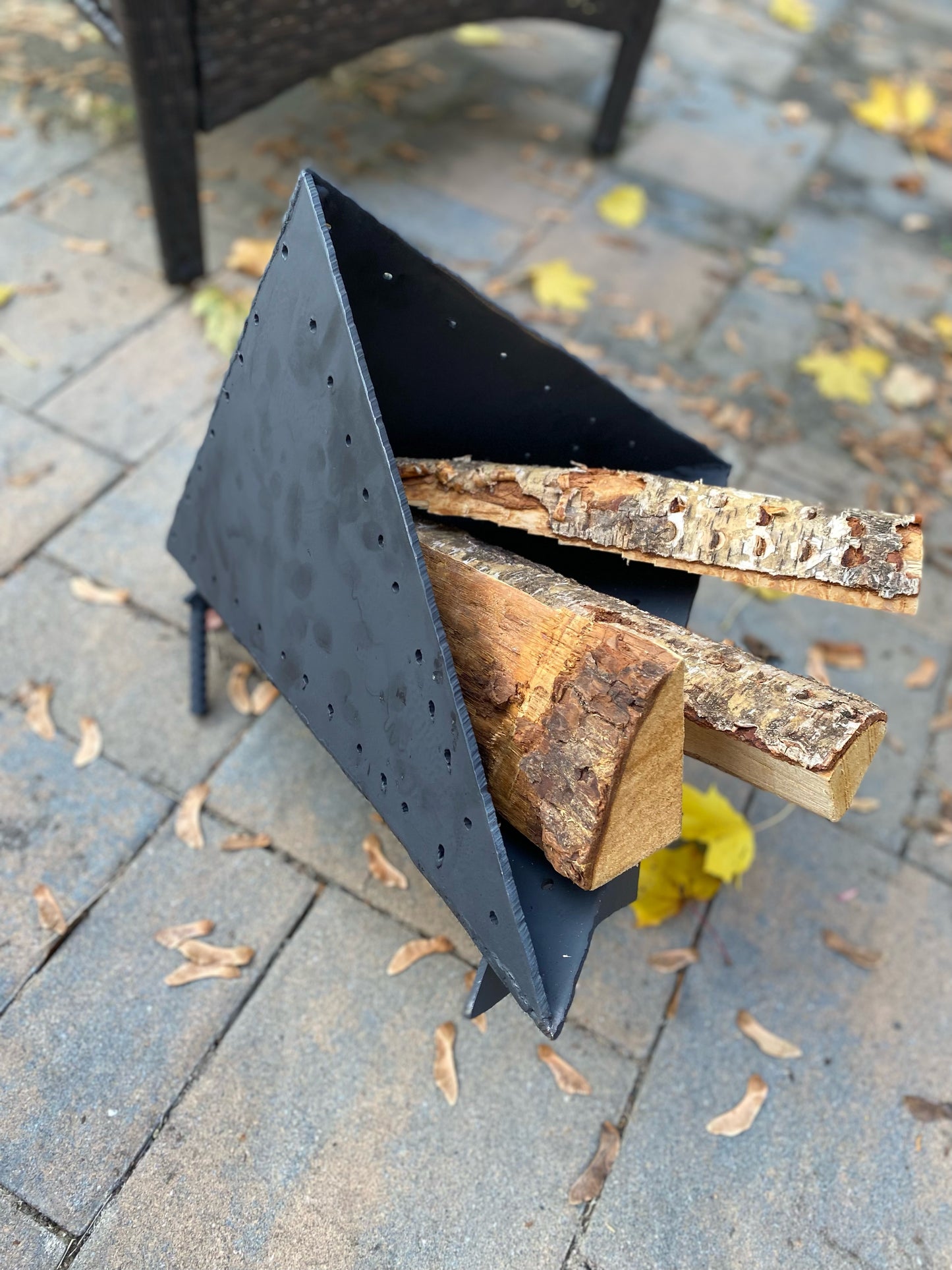 Handmade Ember Flame Triad Fire Pit